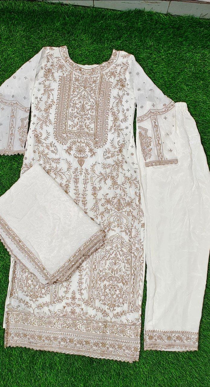 fancy top & dupatta