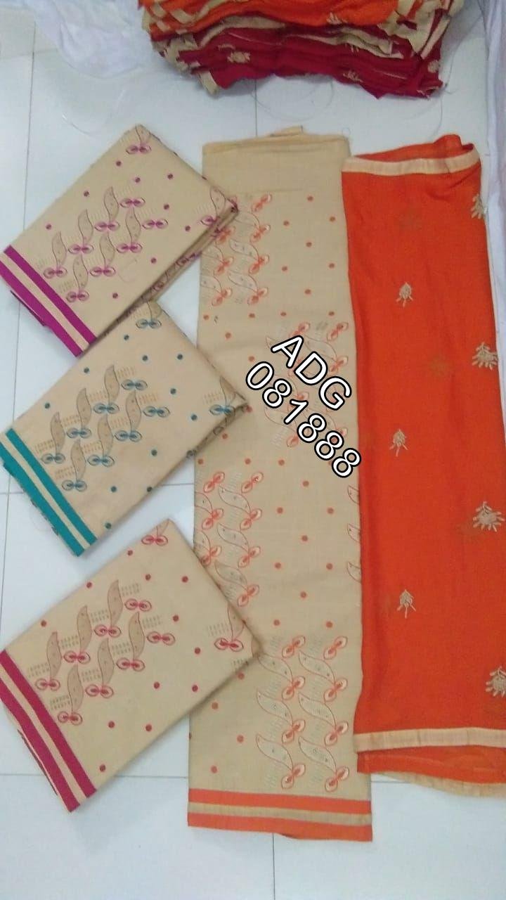 Daman & Single Head top & Duppata