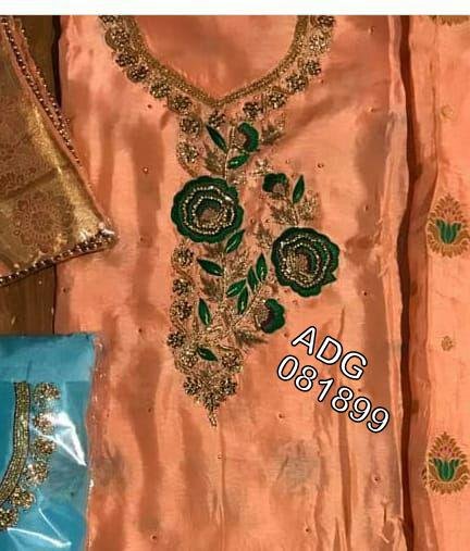 Daman & Single Head top & Duppata