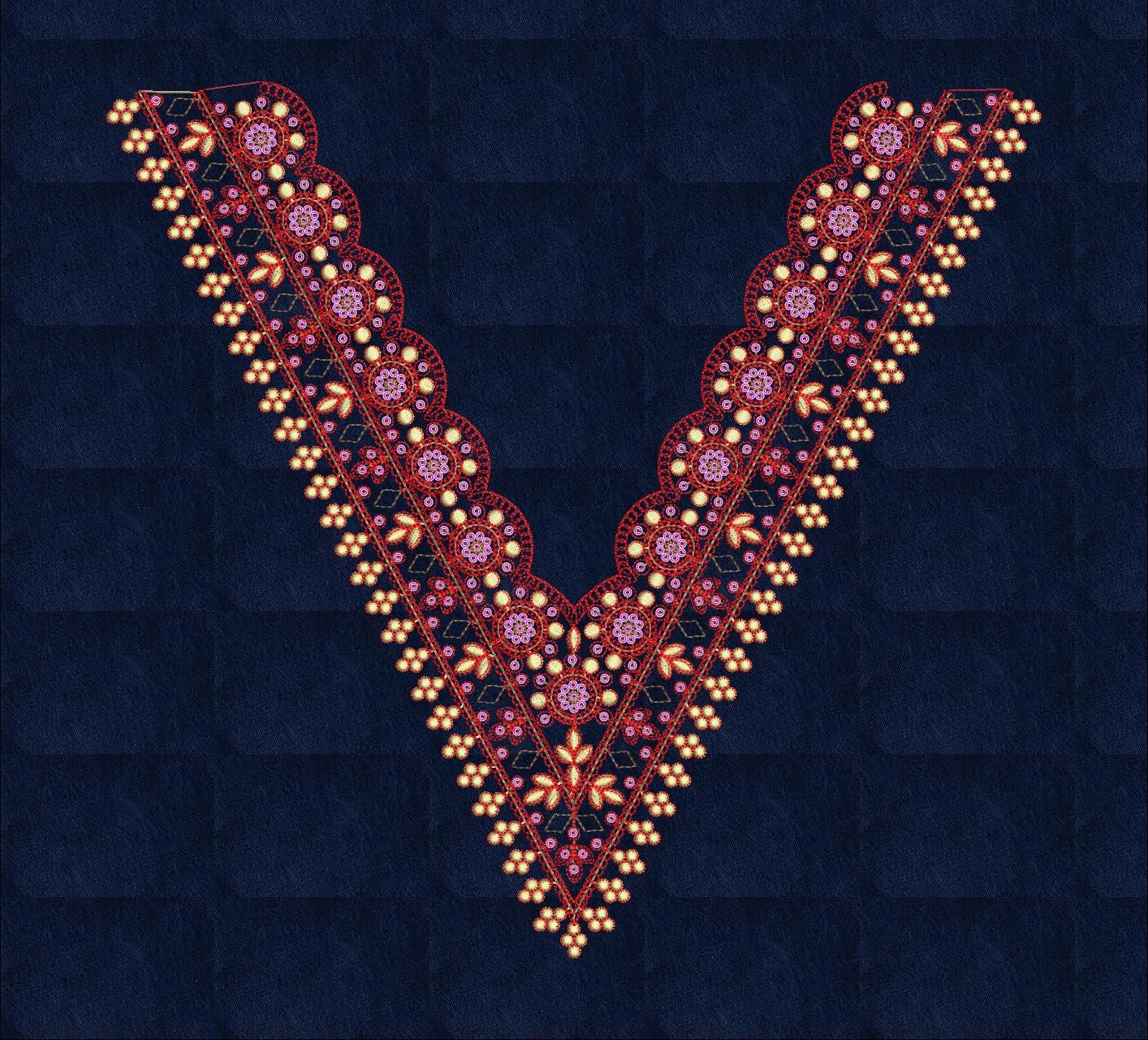 FANCY KURTI NECK