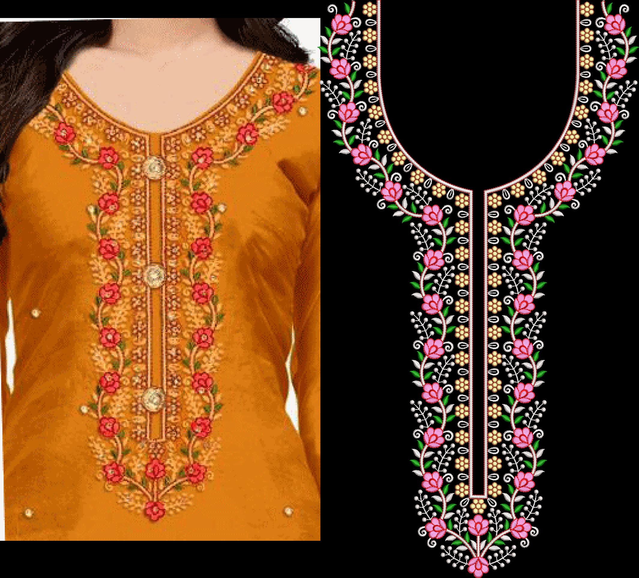 FANCY KURTI NECK