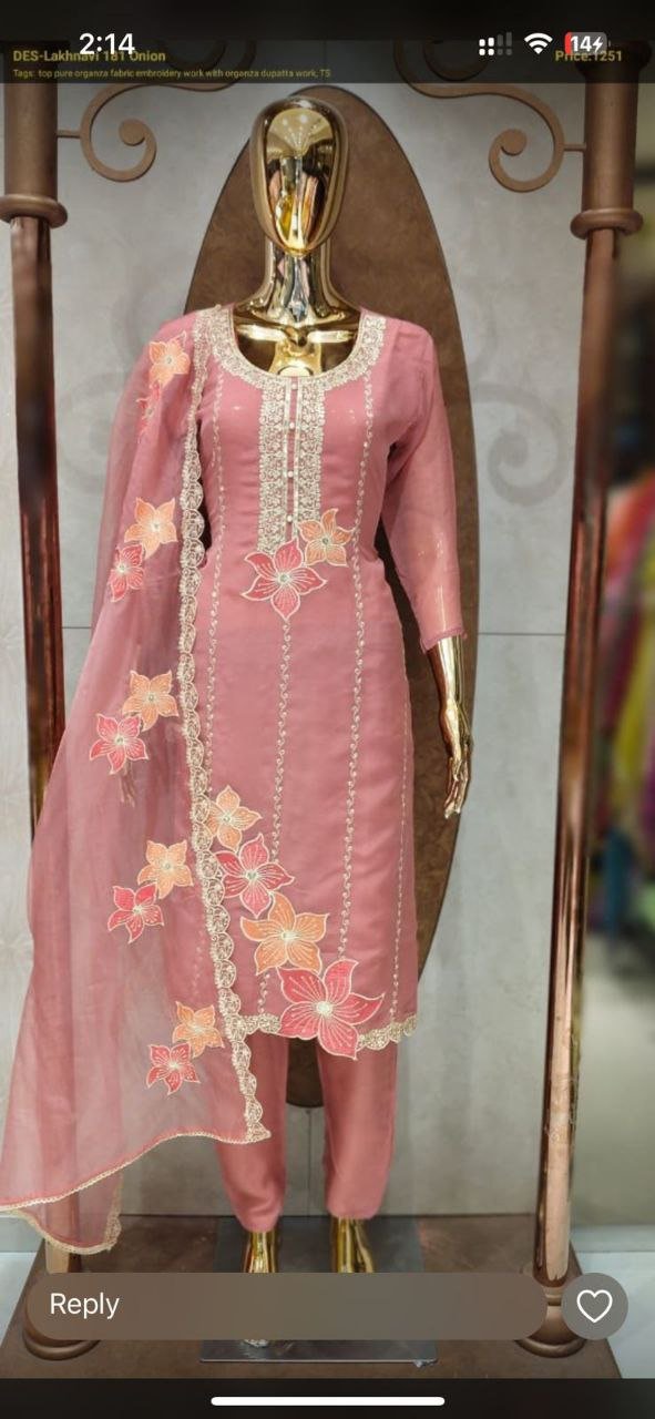 fancy top  & DUPATTA