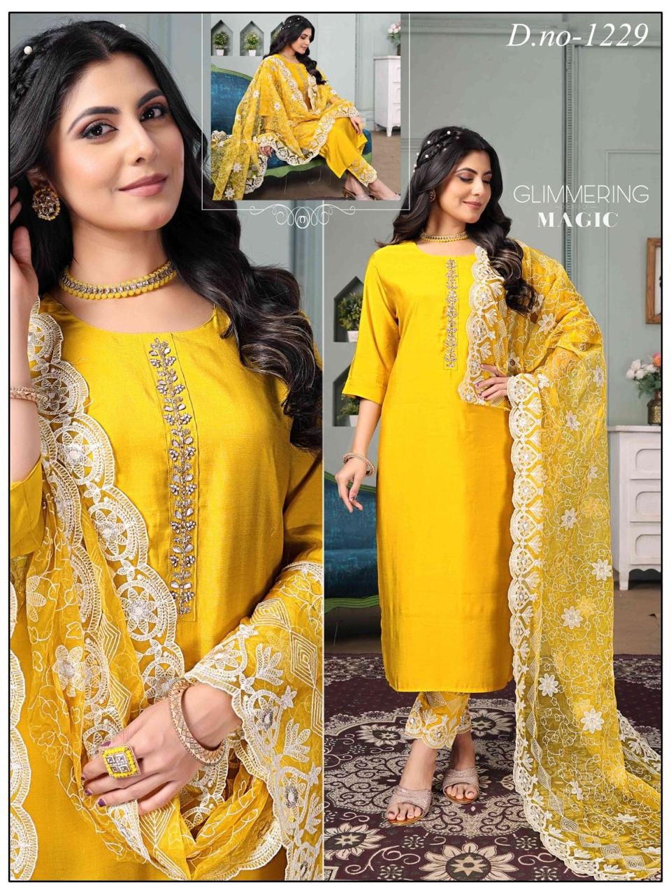 fancy top  & DUPATTA