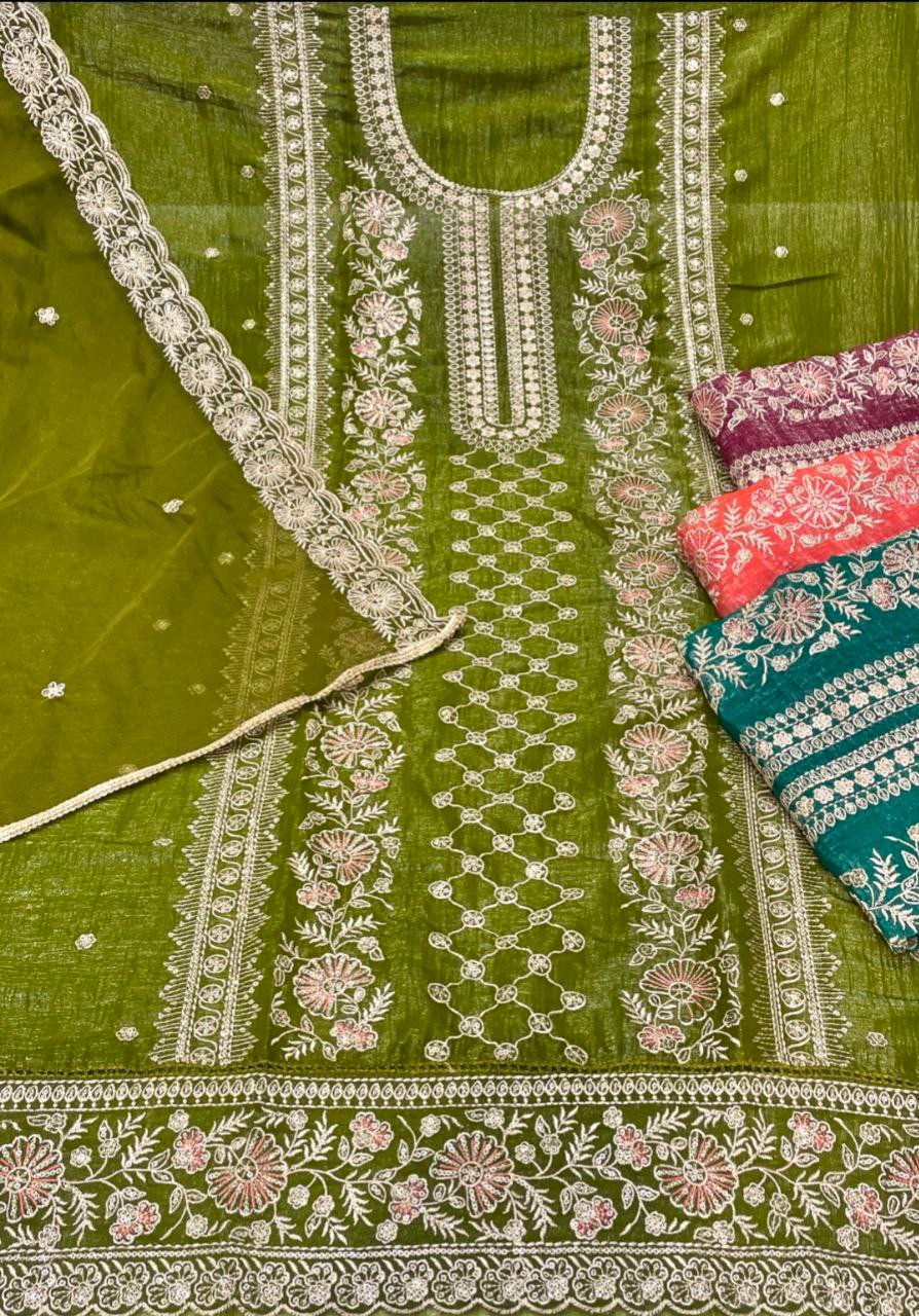 fancy top  penal & dupatta