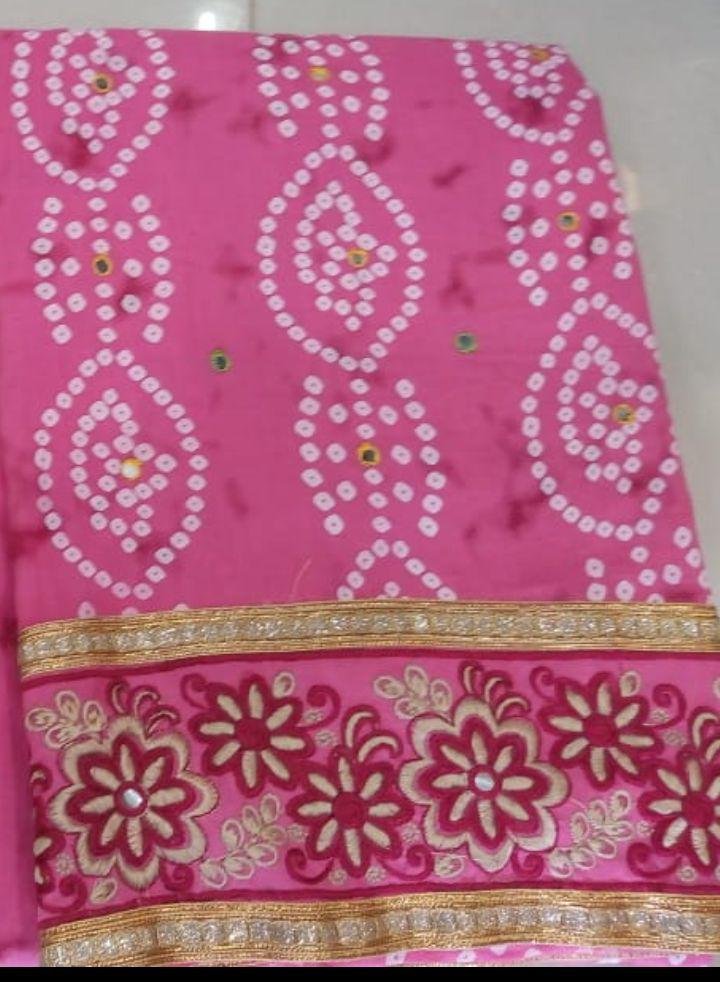 Daman & Single Head top & Duppata