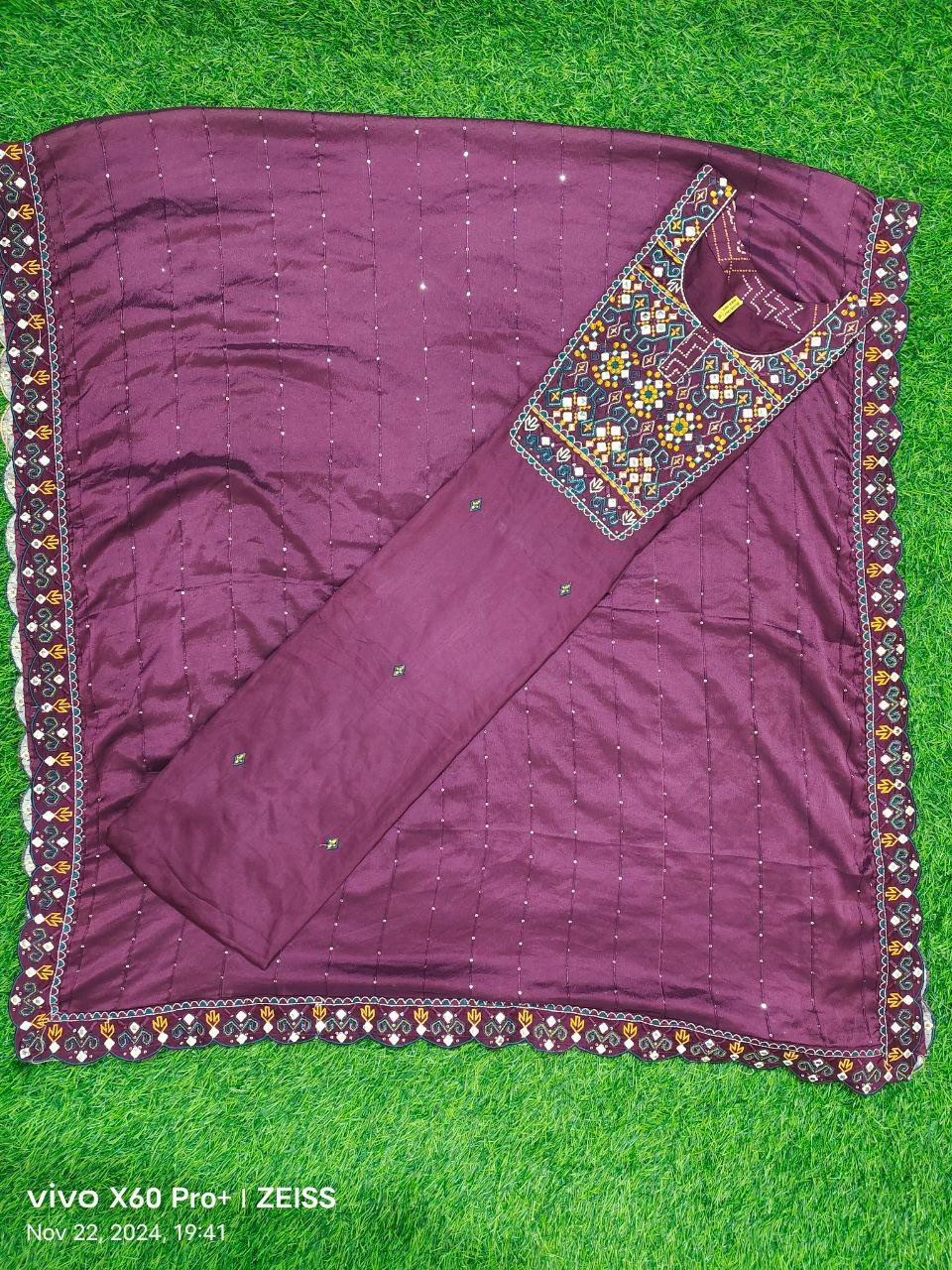 fancy top  & DUPATTA