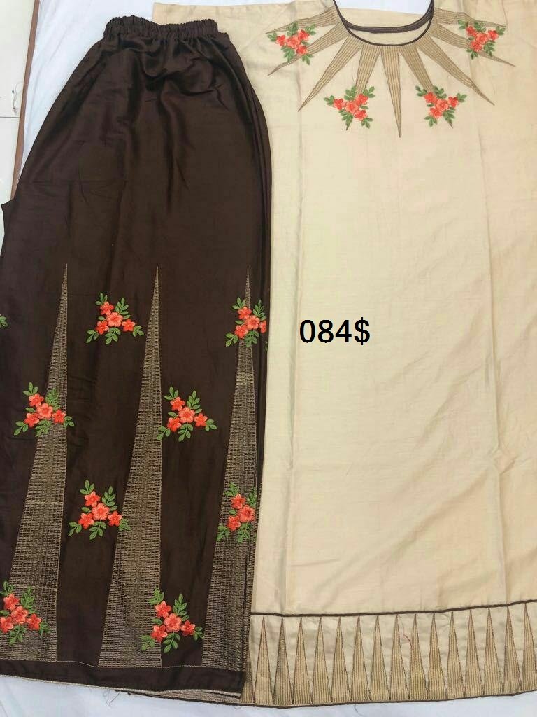 Daman & Single Head top & Duppata