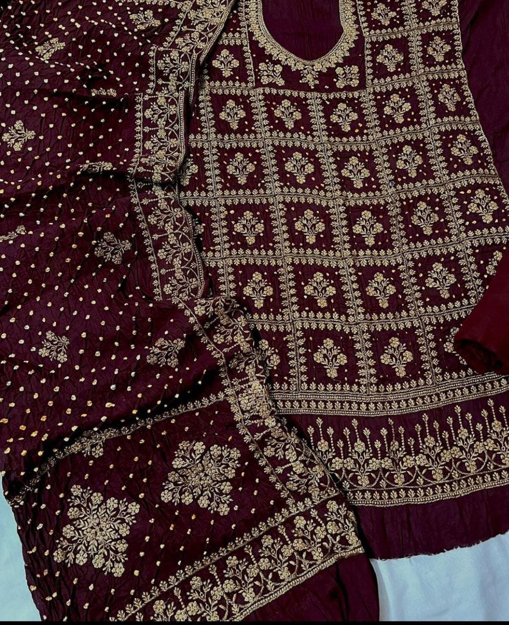 fancy top  & DUPATTA