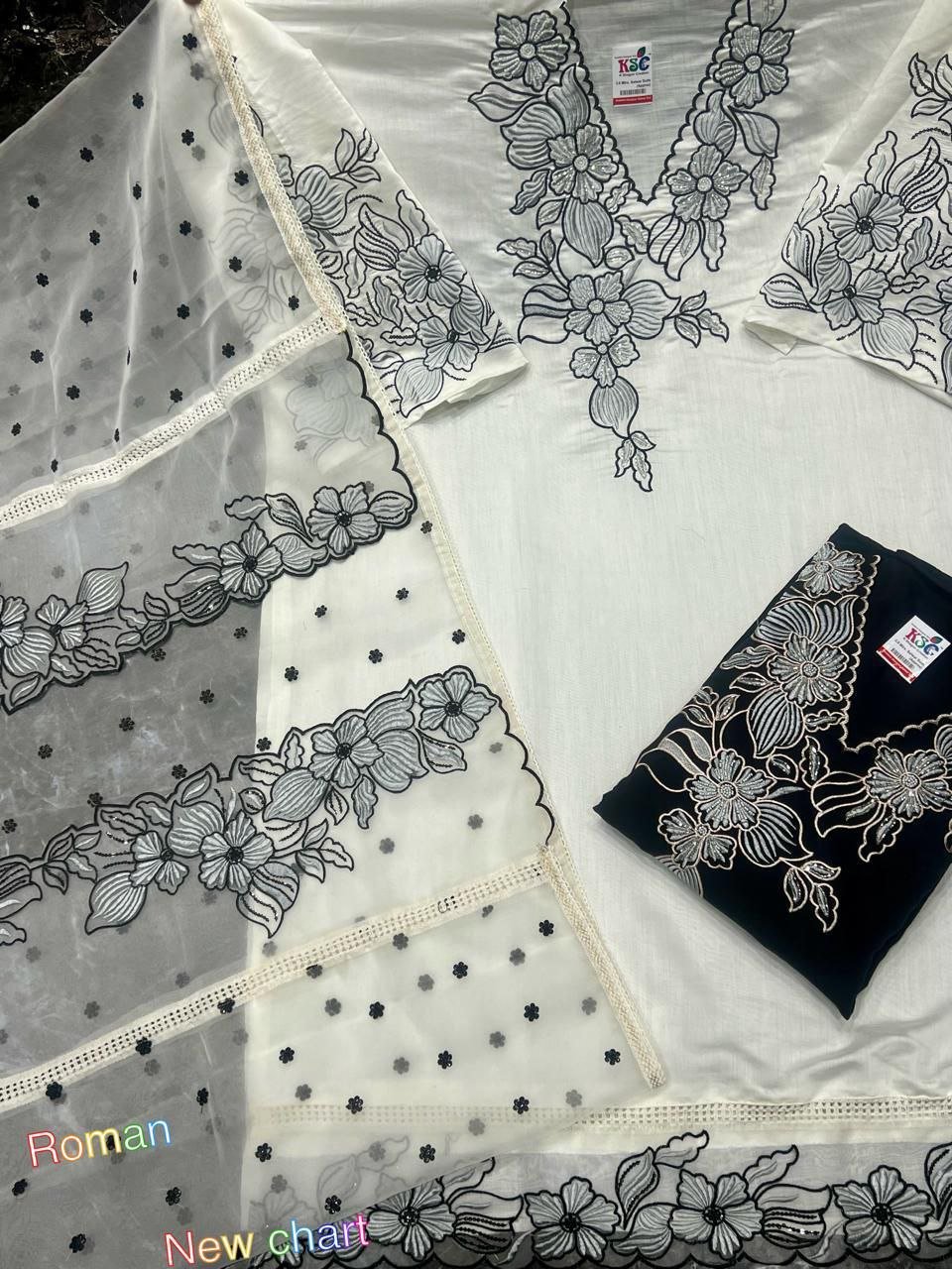 fancy top & dupatta