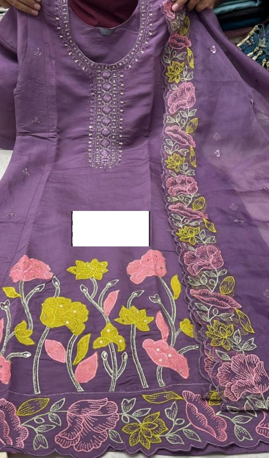 fancy top & dupatta
