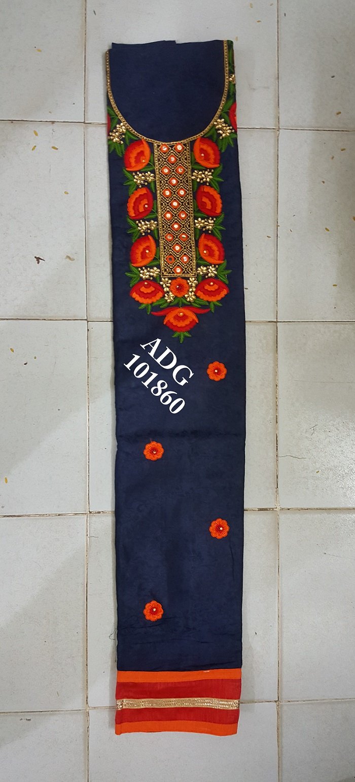 Daman & Single Head top & Duppata