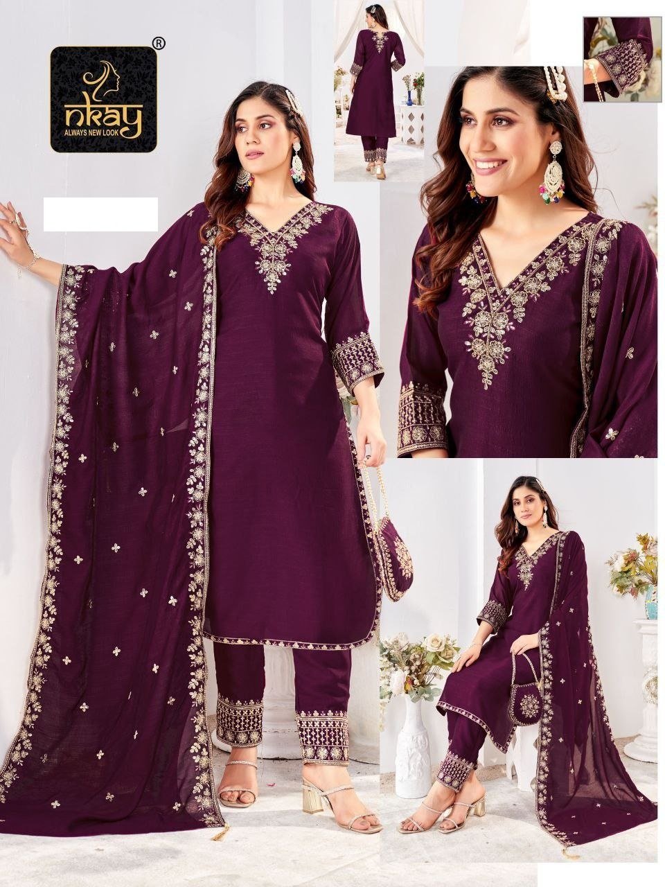 fancy top & dupatta
