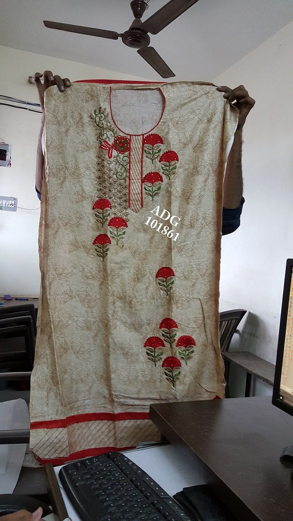 Daman & Single Head top & Duppata