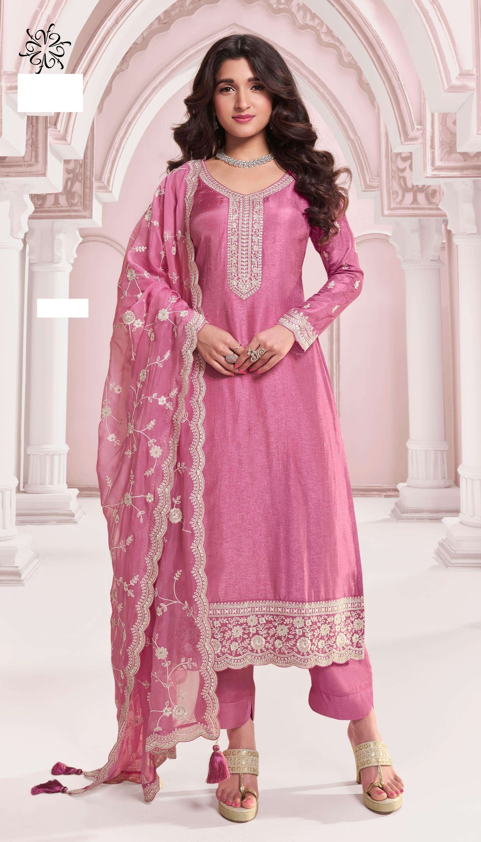 DAMAN & SINGLE HEAD TOP  &  DUPATTA