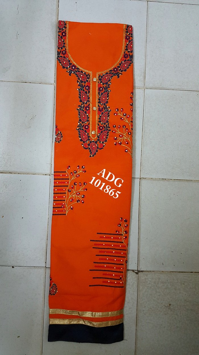 Daman & Single Head top & Duppata