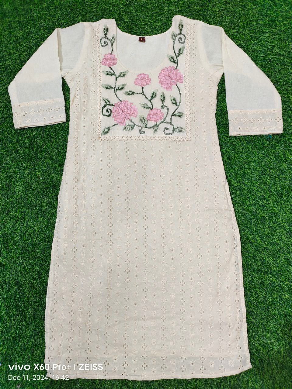 FANCY KURTI  NECK