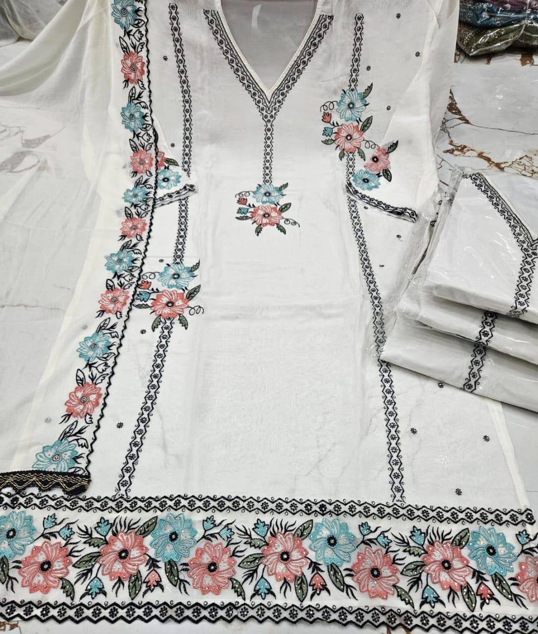 fancy top & dupatta