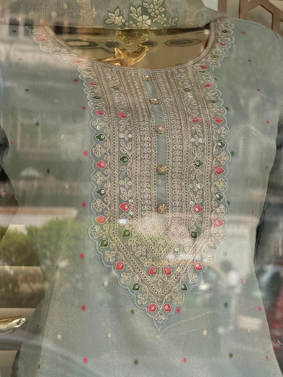 fancy top & dupatta