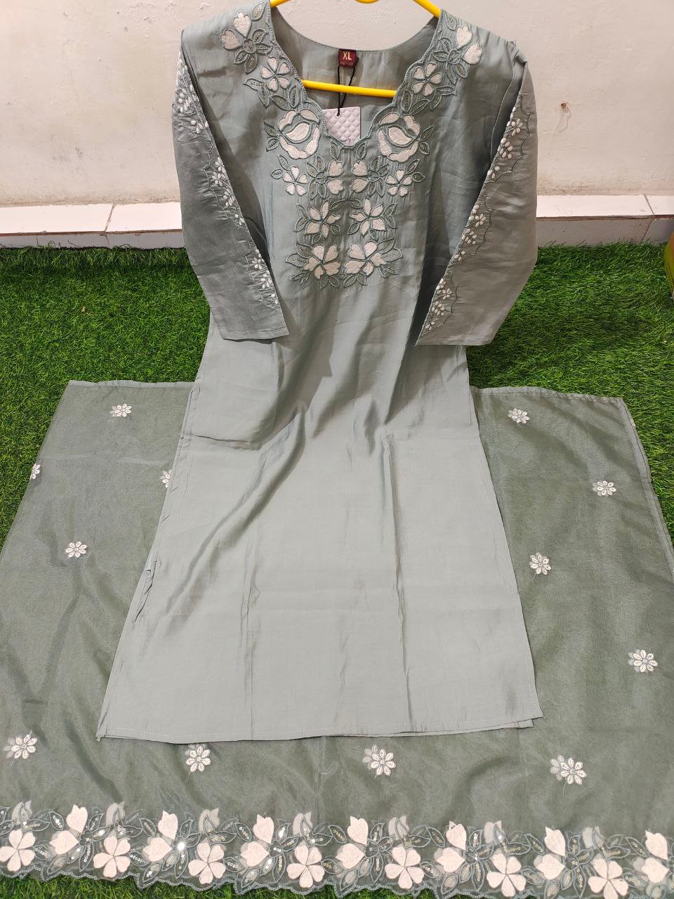 fancy top & dupatta