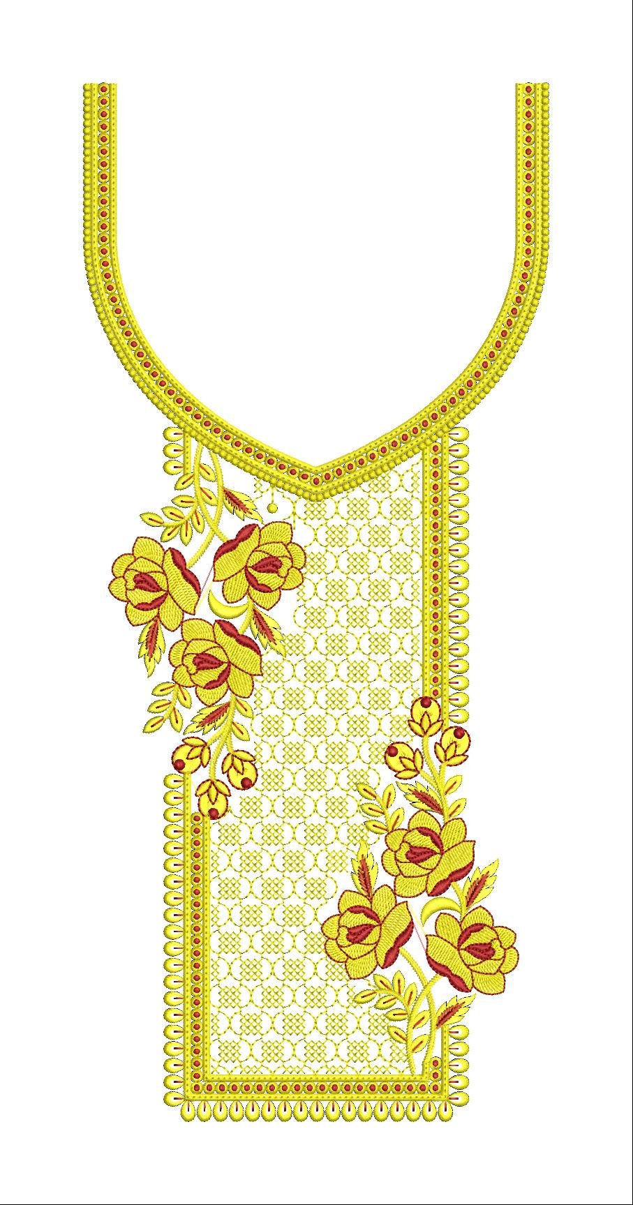 FANCY KURTI  NECK