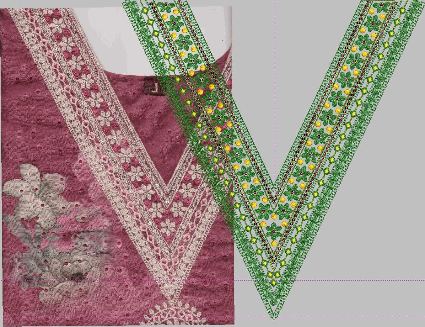 FANCY KURTI  NECK