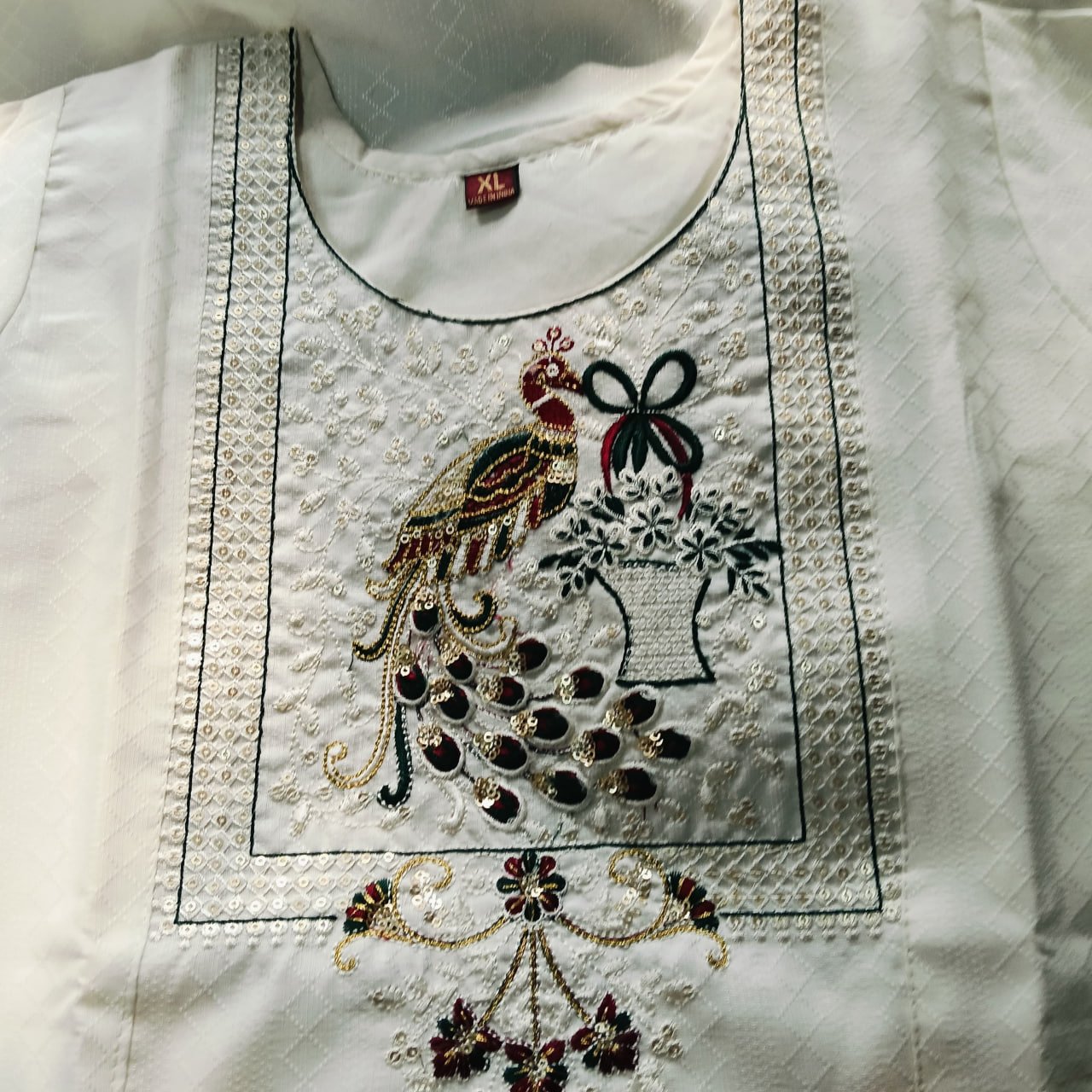 FANCY KURTI  NECK