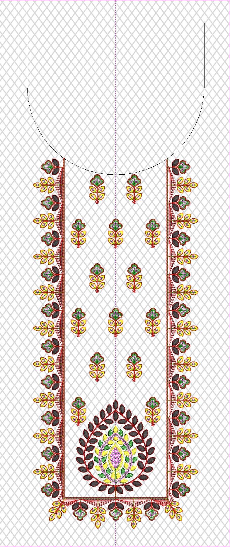 FANCY KURTI  NECK