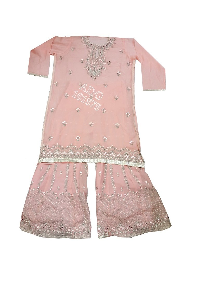 Daman & Single Head top & Duppata