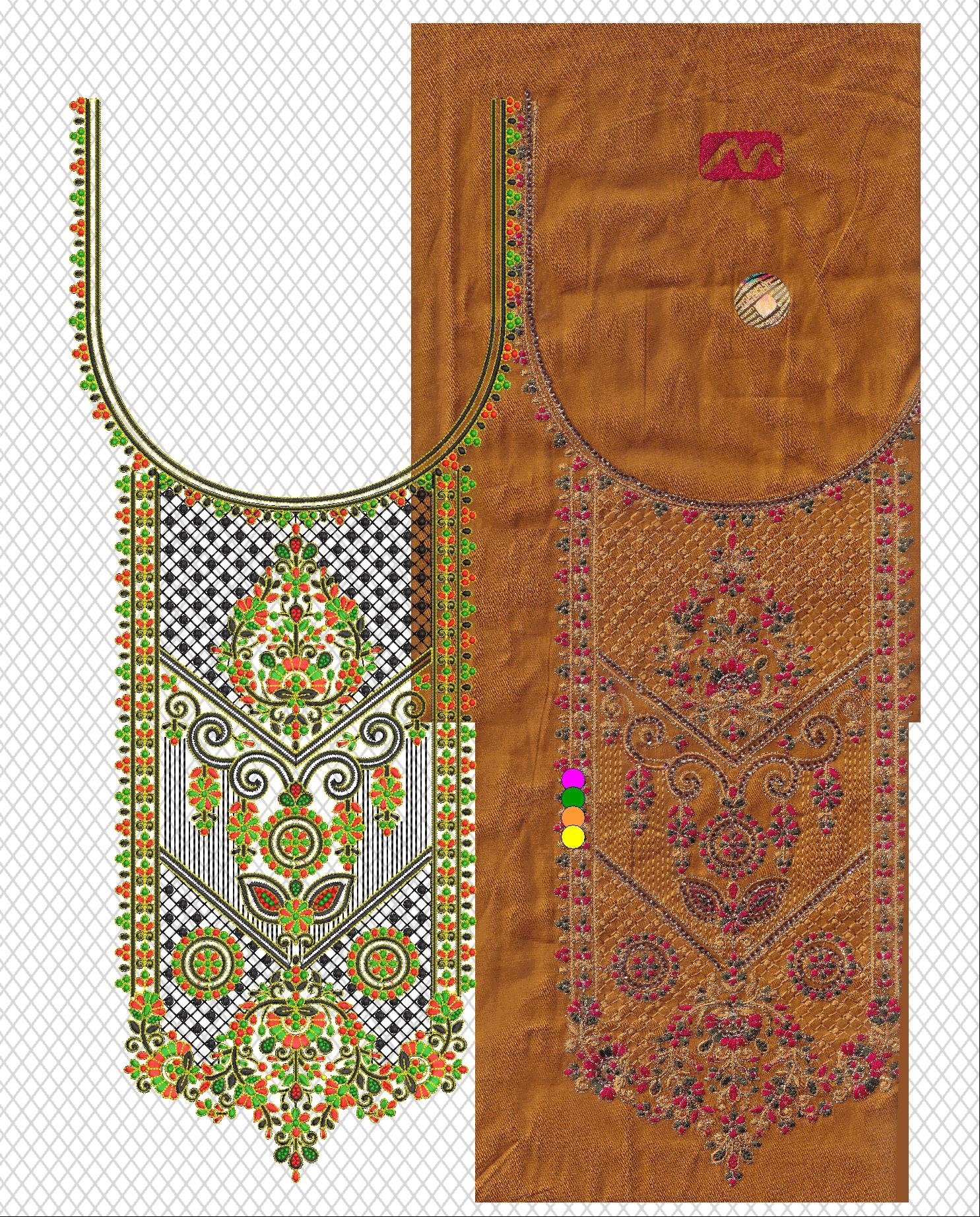 FANCY KURTI  NECK