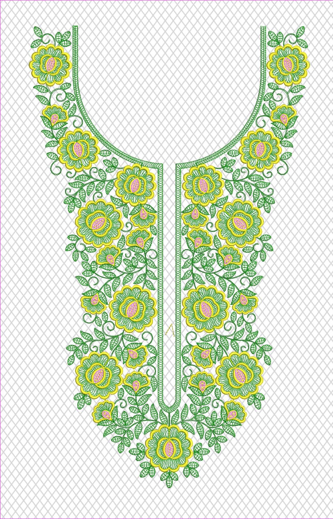 FANCY KURTI  NECK