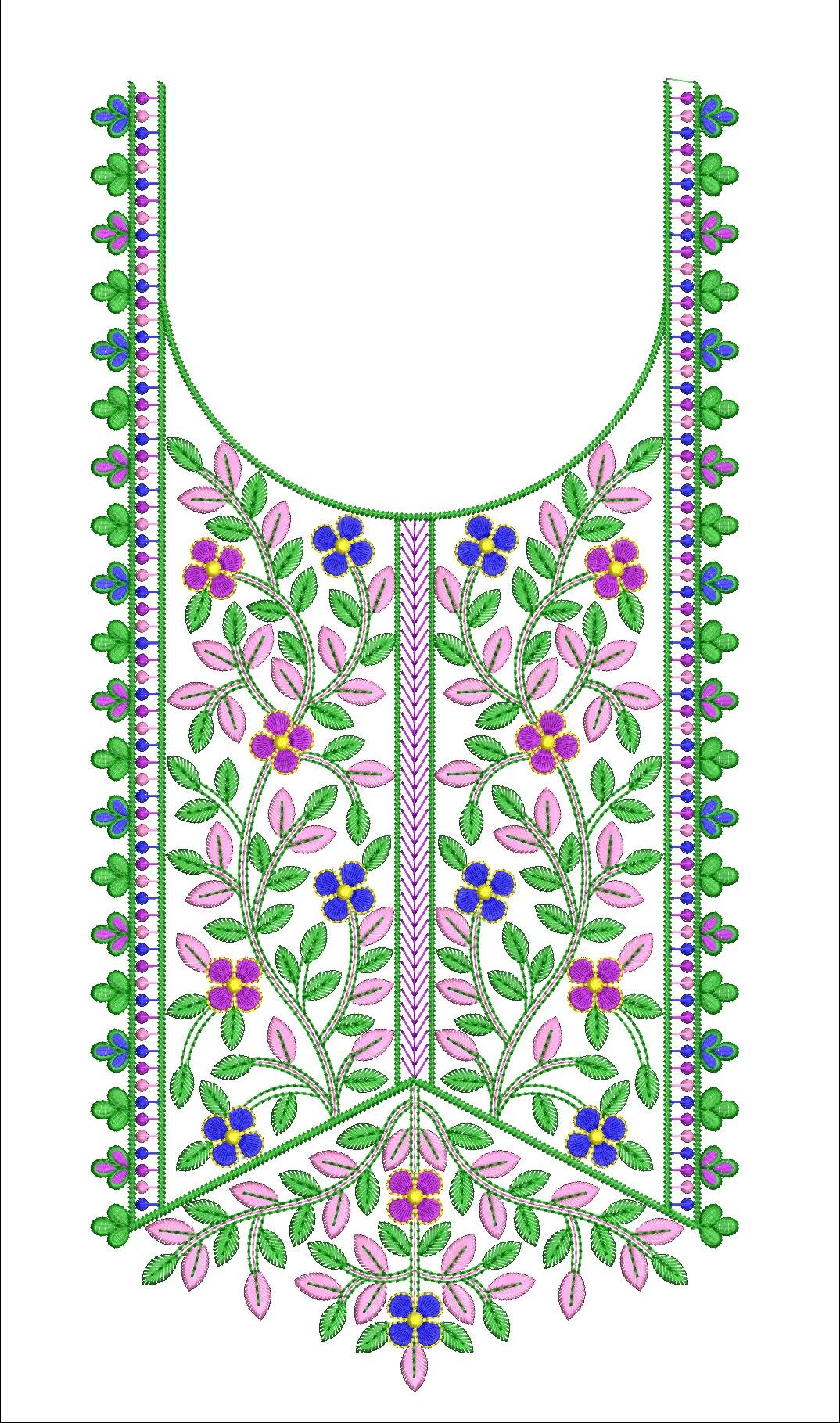 FANCY KURTI  NECK