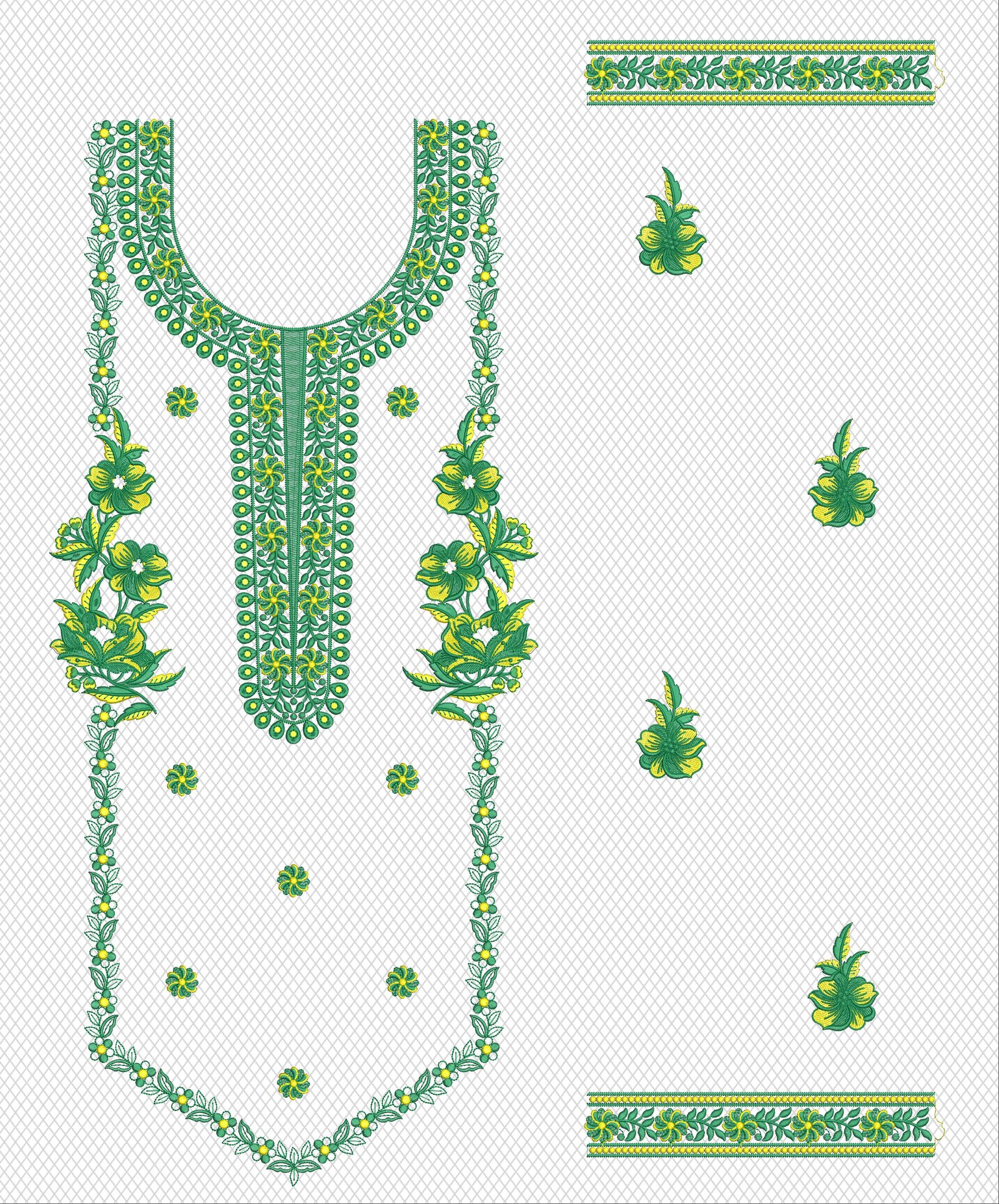 fancy top & dupatta