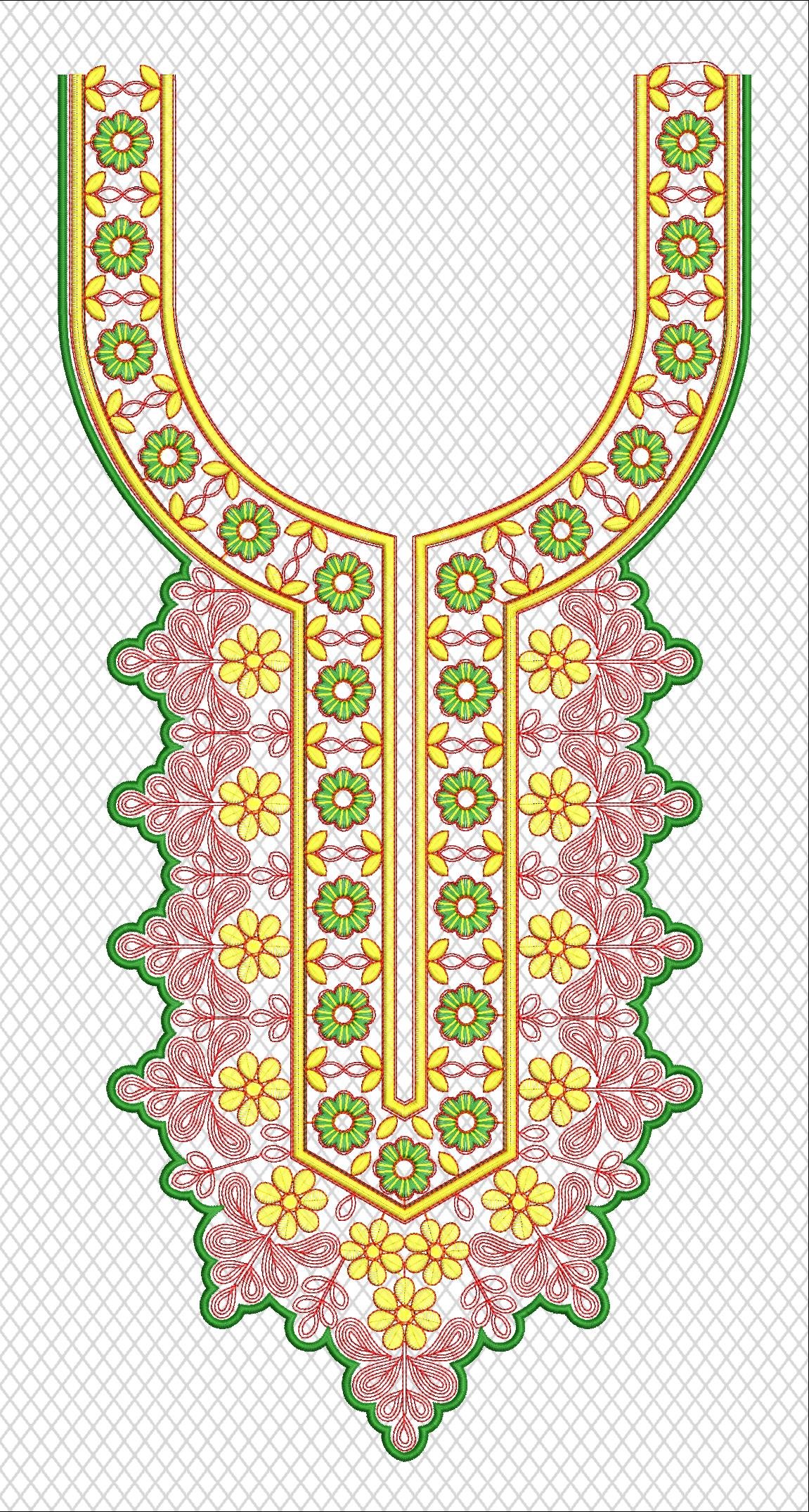 FANCY KURTI  NECK