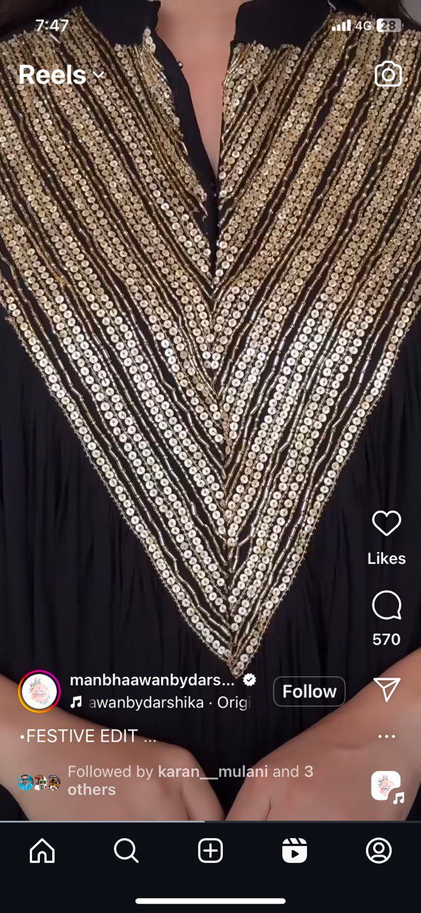 FANCY KURTI  NECK