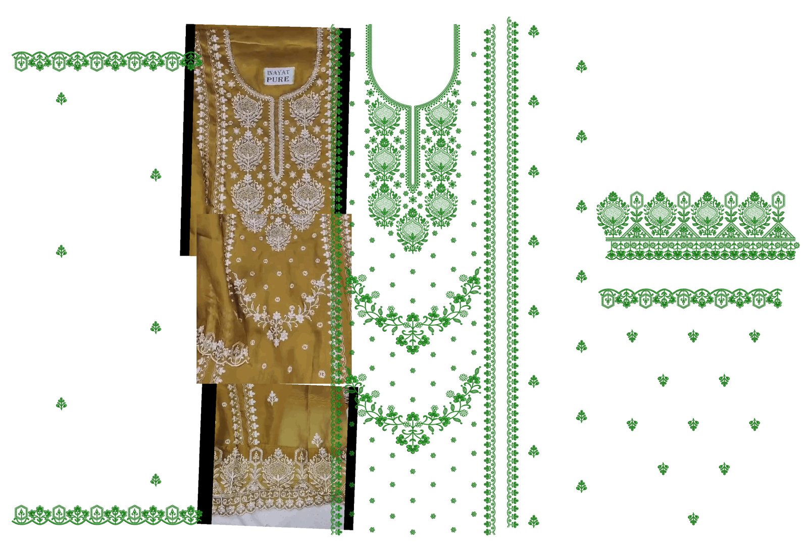 fancy top & dupatta
