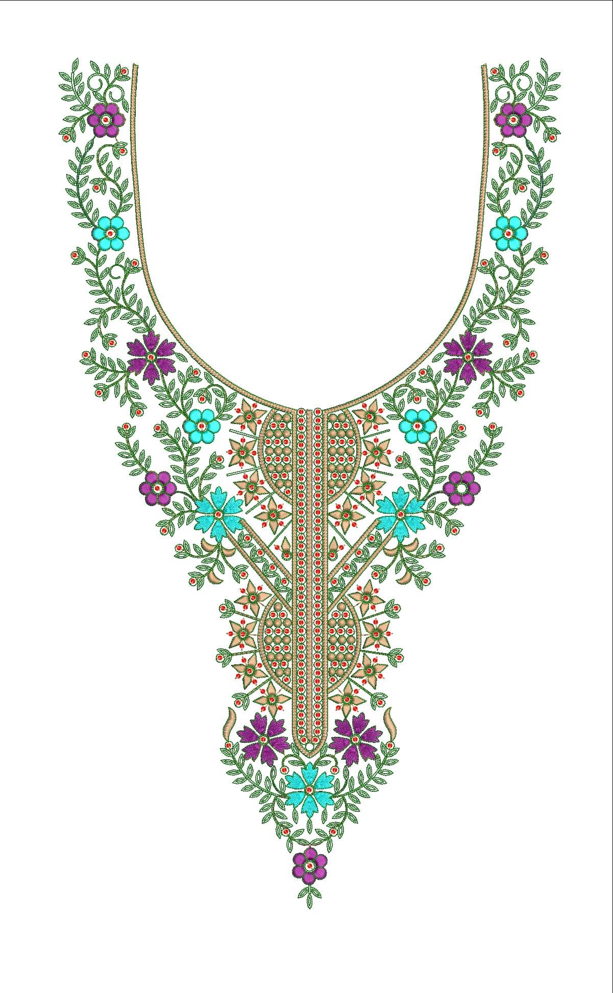 FANCY KURTI  NECK