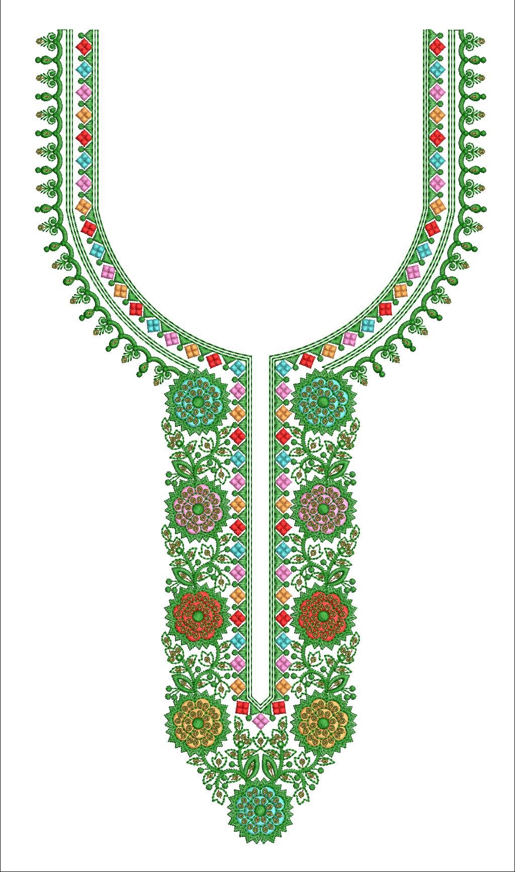 FANCY KURTI  NECK