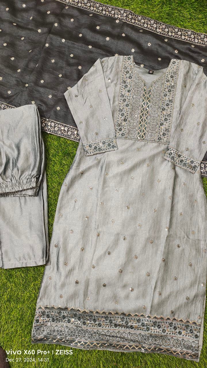 fancy top & dupatta