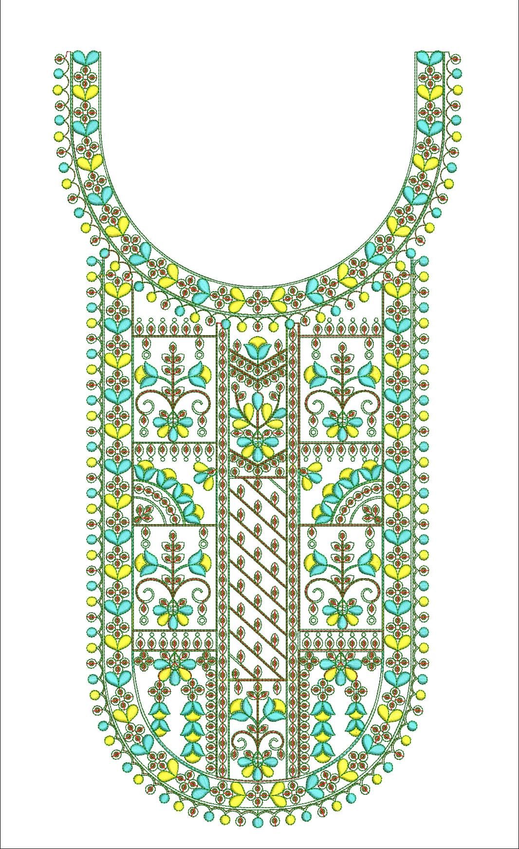 FANCY KURTI  NECK