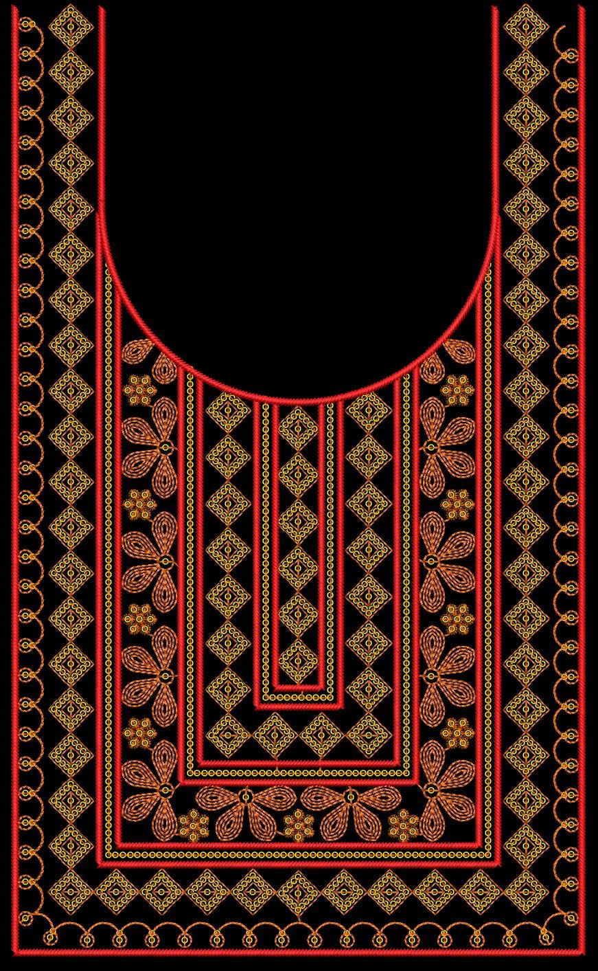 FANCY KURTI  NECK
