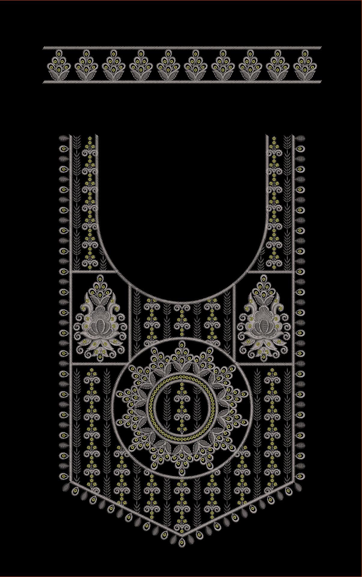 FANCY KURTI NECK PATTI
