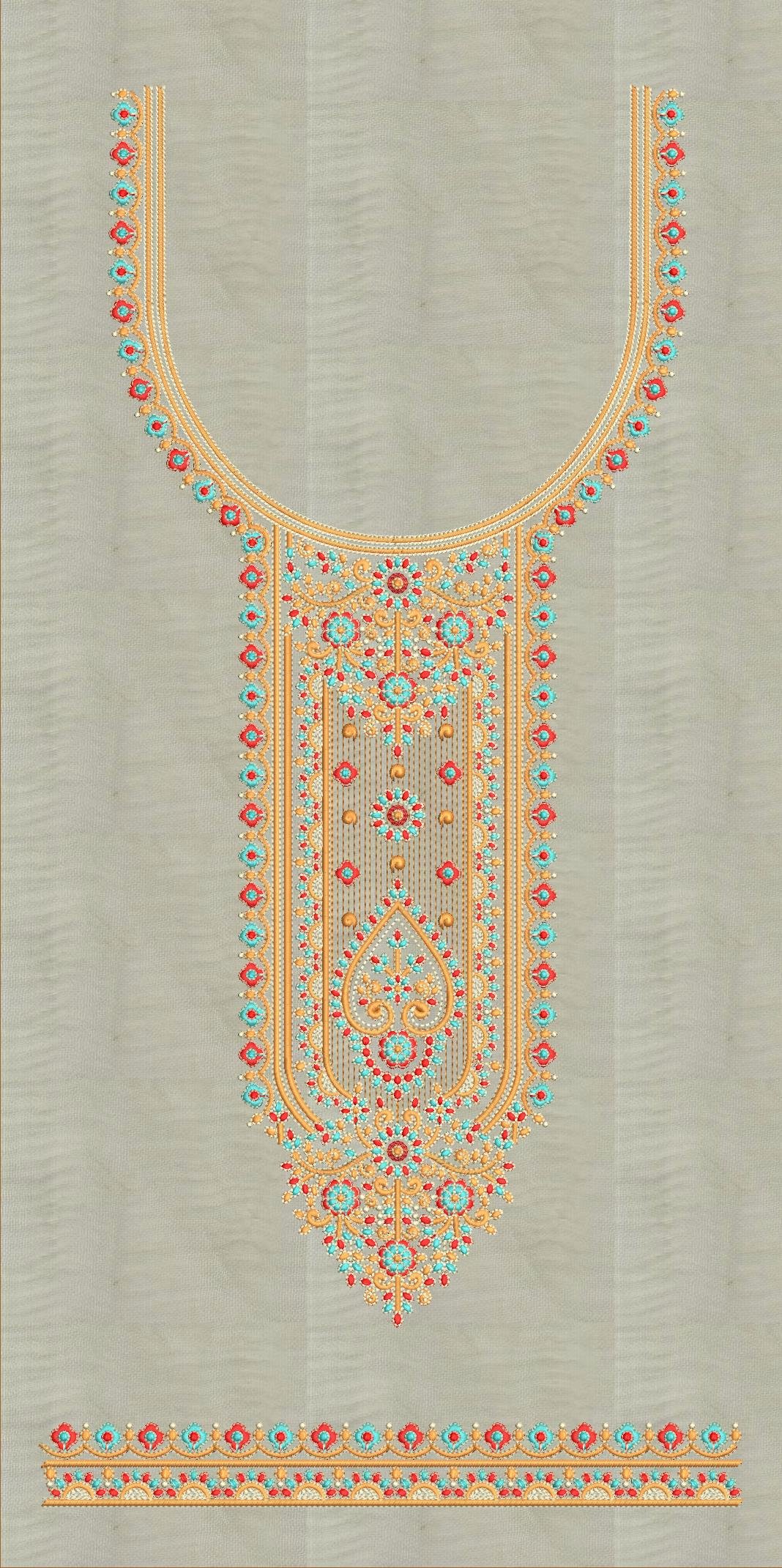 FANCY KURTI  NECK