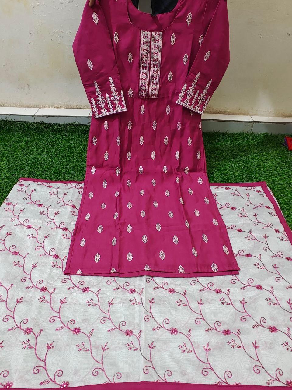 FANCY KURTI  NECK