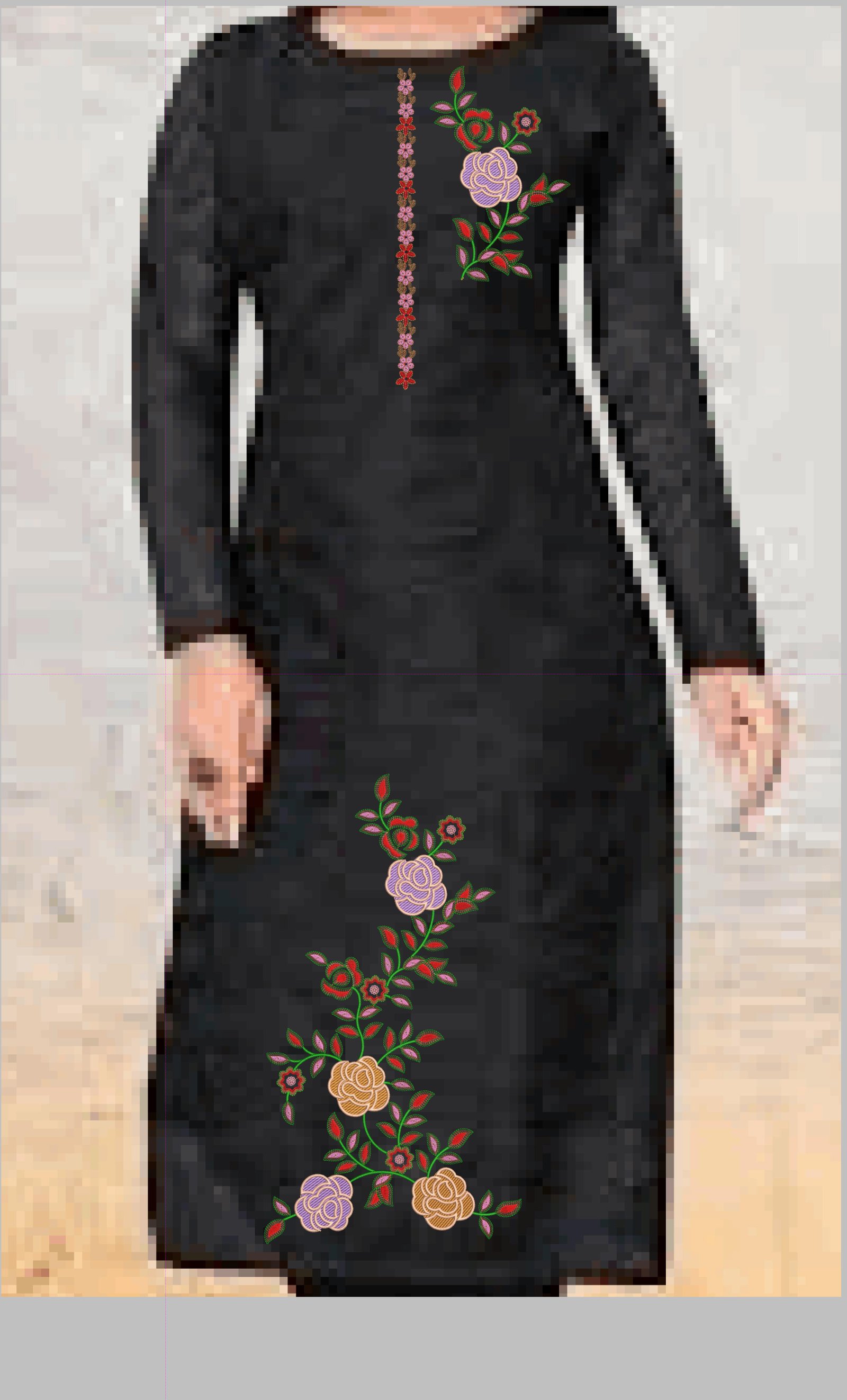 FANCY KURTI  NECK
