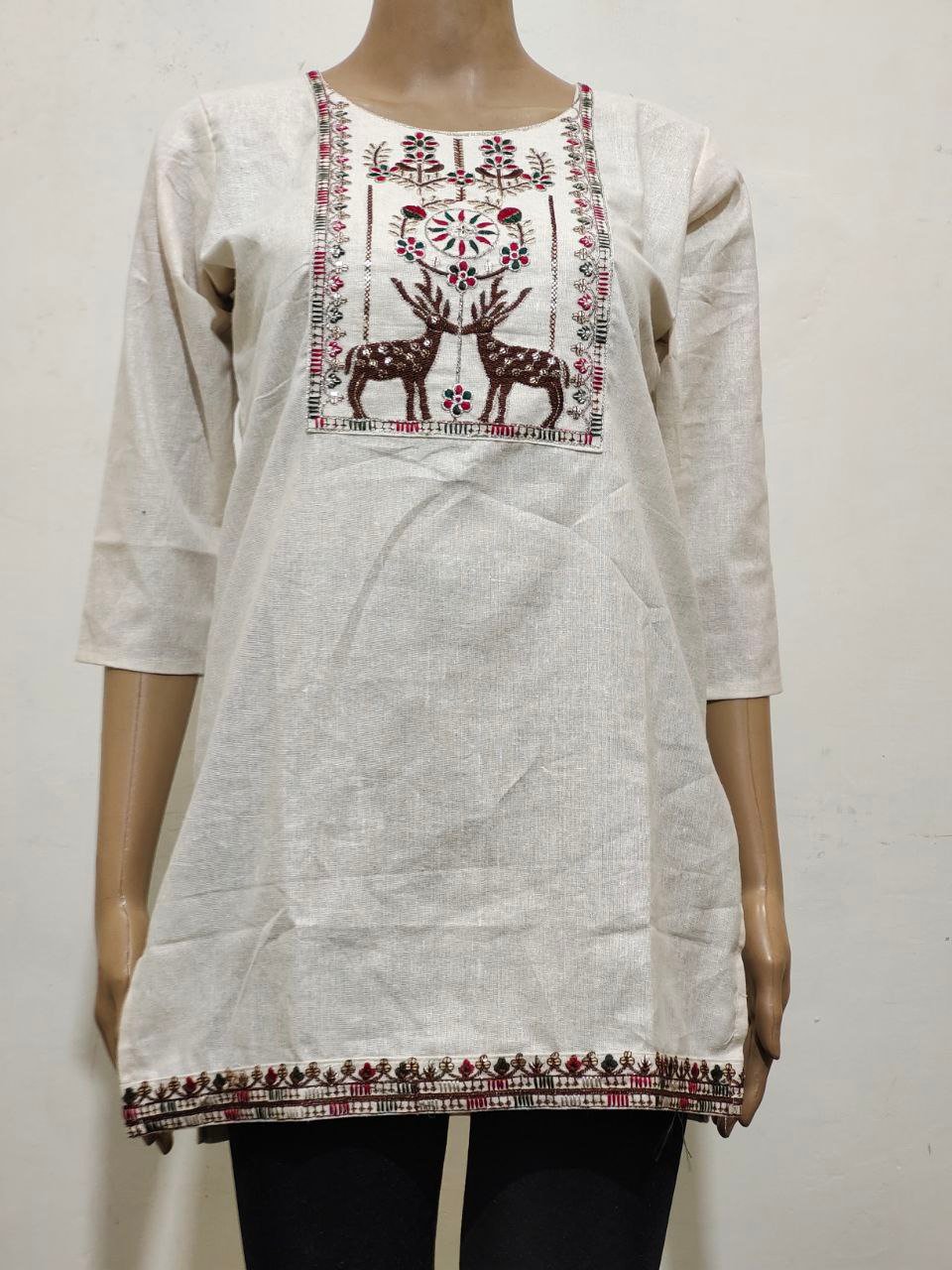 FANCY KURTI  NECK
