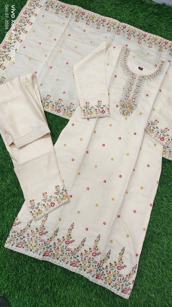 fancy top & dupatta