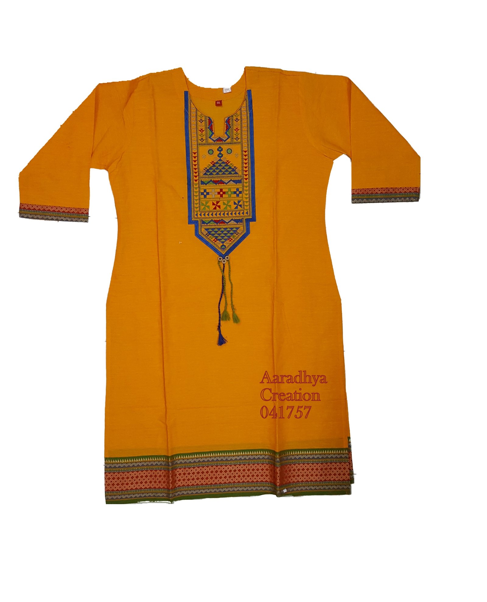 fancy kurti neck