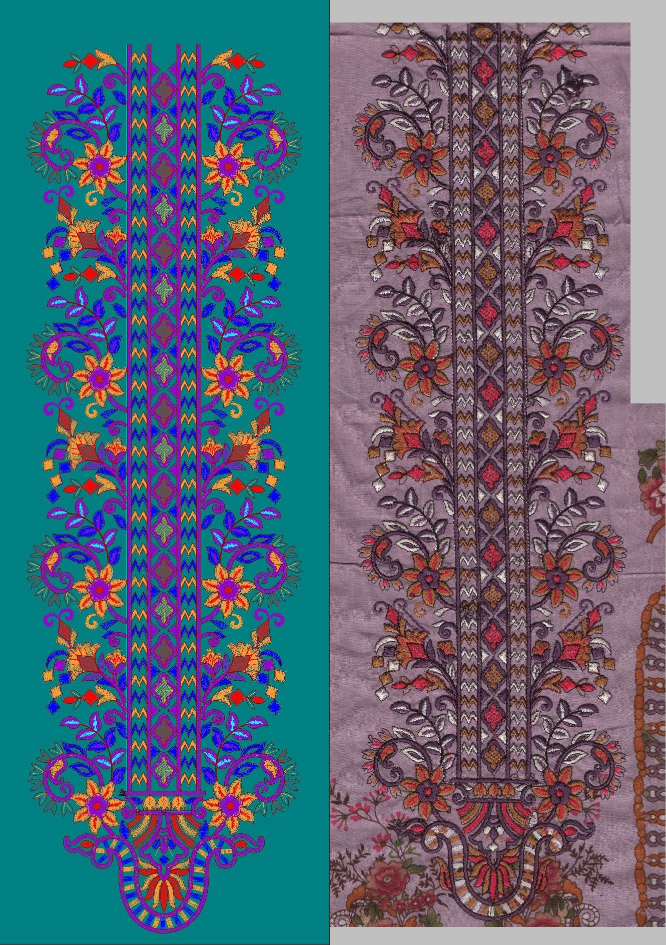 FANCY KURTI  NECK
