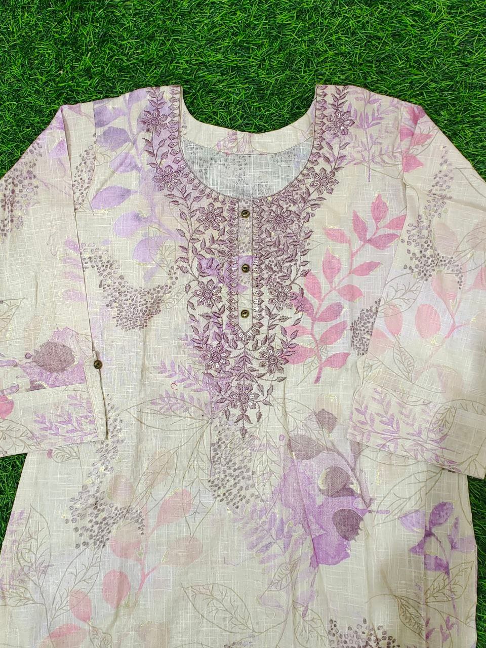 FANCY KURTI  NECK