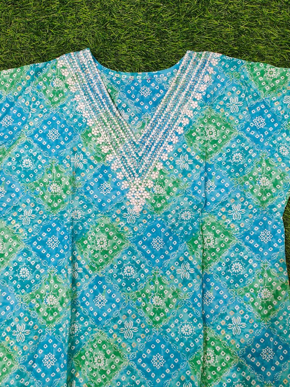 FANCY KURTI  NECK